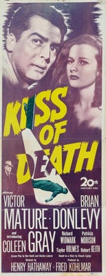 Kiss of Death Poster with Hanger