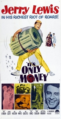 It'$ Only Money Wooden Framed Poster