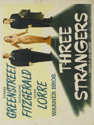 Three Strangers Wooden Framed Poster