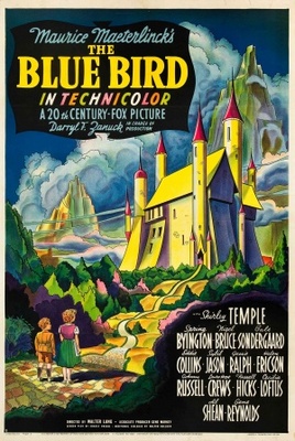 The Blue Bird Metal Framed Poster