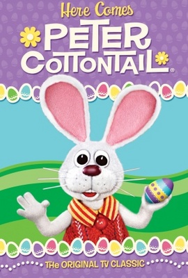 Here Comes Peter Cottontail Poster with Hanger