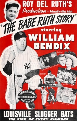 The Babe Ruth Story Poster with Hanger