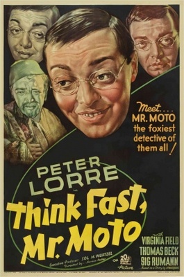 Think Fast, Mr. Moto Canvas Poster
