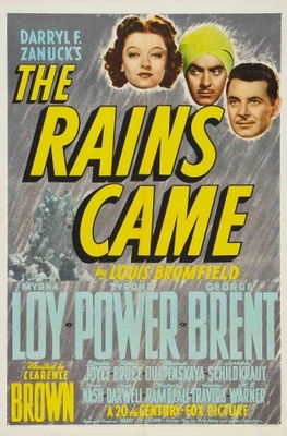 The Rains Came poster