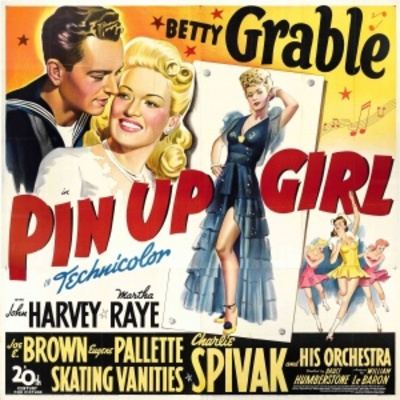 Pin Up Girl Canvas Poster