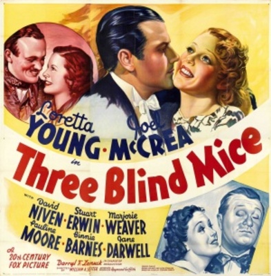 Three Blind Mice Metal Framed Poster