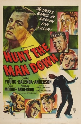 Hunt the Man Down Wooden Framed Poster