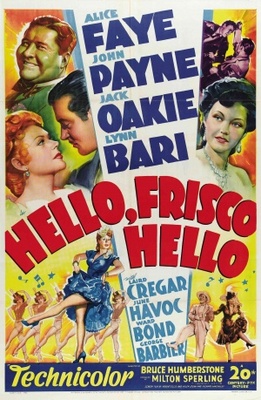 Hello Frisco, Hello Wooden Framed Poster