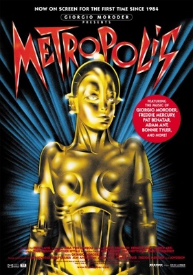 Metropolis Metal Framed Poster