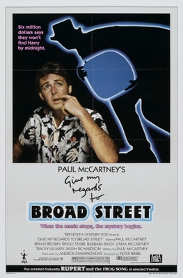 Give My Regards to Broad Street Poster with Hanger