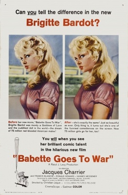 Babette s'en va-t-en guerre Wooden Framed Poster