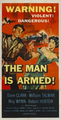 The Man Is Armed kids t-shirt