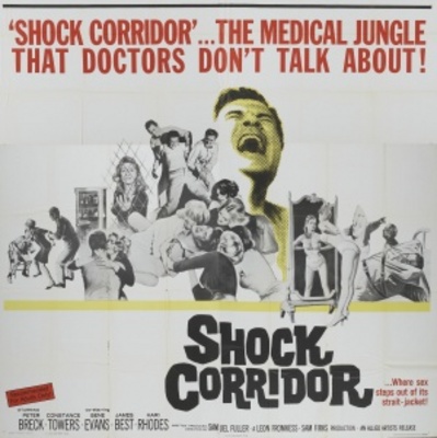 Shock Corridor Metal Framed Poster