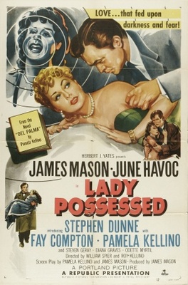 A Lady Possessed Wooden Framed Poster