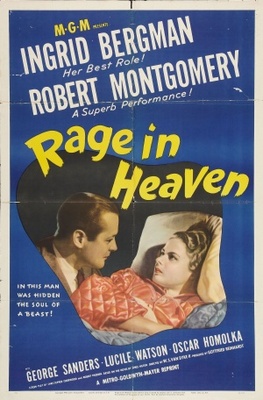 Rage in Heaven Wooden Framed Poster