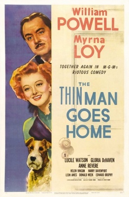 The Thin Man Goes Home Metal Framed Poster