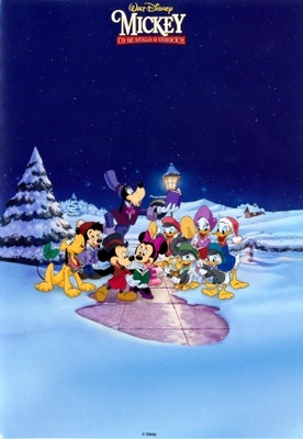Mickey's Once Upon a Christmas Metal Framed Poster