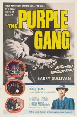The Purple Gang Poster with Hanger