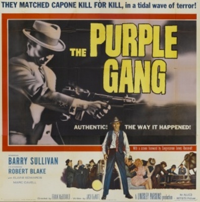 The Purple Gang Wooden Framed Poster