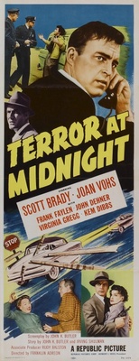 Terror at Midnight Canvas Poster