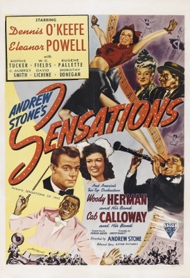 Sensations of 1945 Wooden Framed Poster