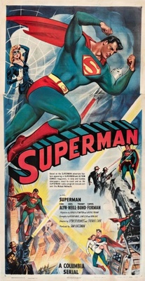 Superman Wood Print