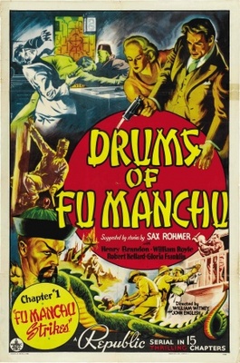 Drums of Fu Manchu Poster with Hanger