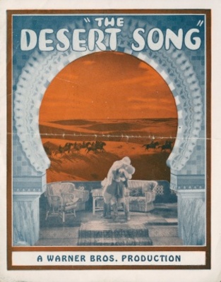 The Desert Song Wooden Framed Poster