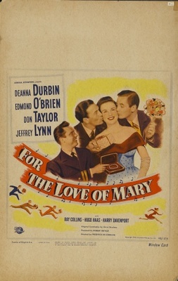 For the Love of Mary Wooden Framed Poster