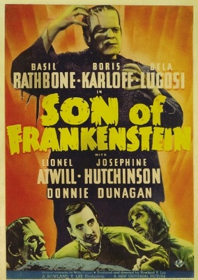 Son of Frankenstein Canvas Poster