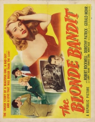 The Blonde Bandit Poster with Hanger