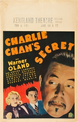 Charlie Chan's Secret Poster with Hanger