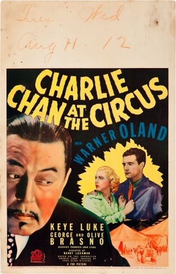 Charlie Chan at the Circus Wooden Framed Poster