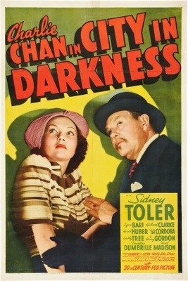 Charlie Chan in City in Darkness Metal Framed Poster
