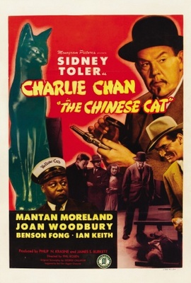 Charlie Chan in The Chinese Cat Wooden Framed Poster