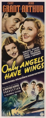 Only Angels Have Wings Wooden Framed Poster