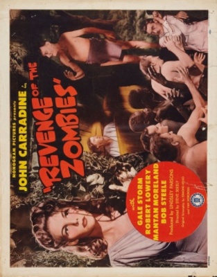 Revenge of the Zombies Wooden Framed Poster