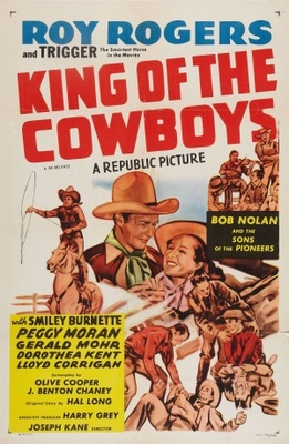 King of the Cowboys Wooden Framed Poster