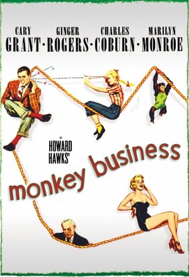 Monkey Business Wooden Framed Poster