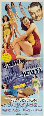 Bathing Beauty Wooden Framed Poster
