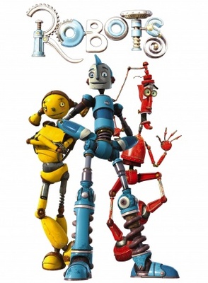 Robots Metal Framed Poster