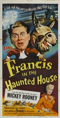 Francis in the Haunted House pillow