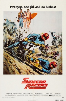 Sidecar Racers Canvas Poster