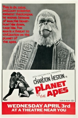 Planet of the Apes Wooden Framed Poster