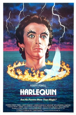 Harlequin Poster with Hanger