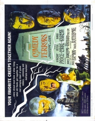 The Comedy of Terrors Canvas Poster