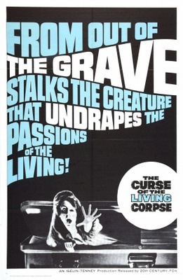 The Curse of the Living Corpse Wooden Framed Poster