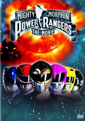 Mighty Morphin Power Rangers: The Movie Wooden Framed Poster