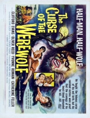 The Curse of the Werewolf Canvas Poster