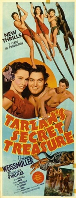 Tarzan's Secret Treasure Wooden Framed Poster